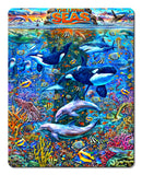 Living Seas Metal Sign 12in X 15in Metal Sign