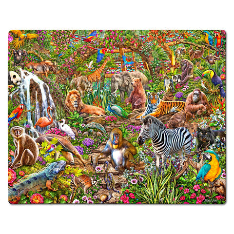 MFL090 - Animal Atrium Metal Sign