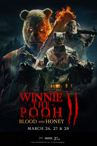 Winnie-the-Pooh: Blood and Honey 2 Movie Poster - 27 x 40 inch