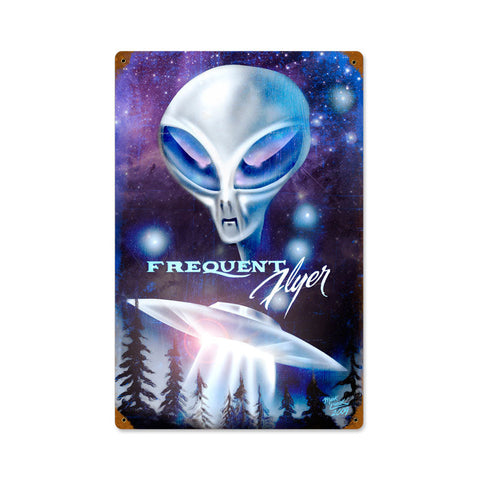 Frequent-Flyer-Vintage-Sign-Metal-Sign