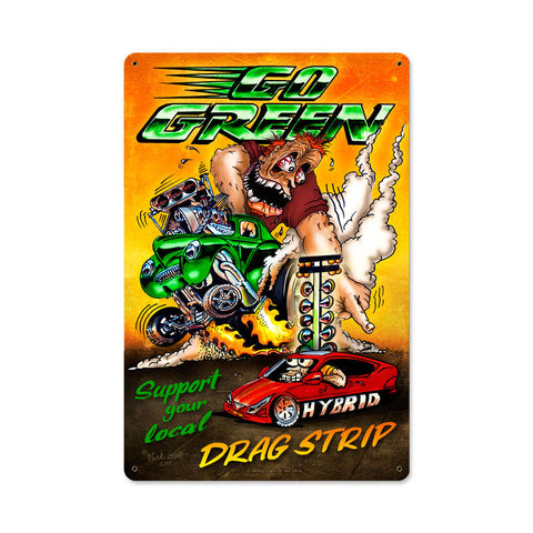 Go-Green-Vintage-Sign-Metal-Sign