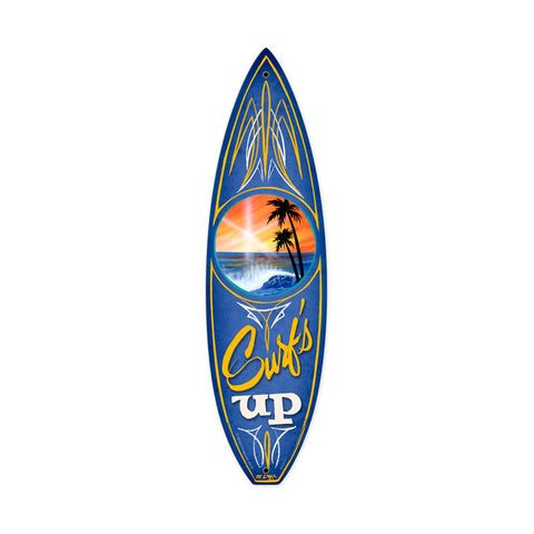 Surfs Up Vintage Sign Metal Sign