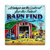 Barn Finds Vintage Sign Metal Sign