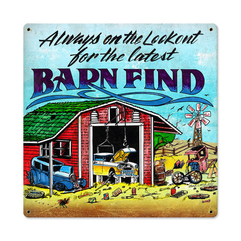 Barn-Finds-Vintage-Sign-Metal-Sign