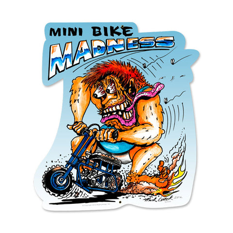 Mini Bike Vintage Sign Metal Sign