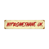 Nitromethane Ln Vintage Sign Metal Sign