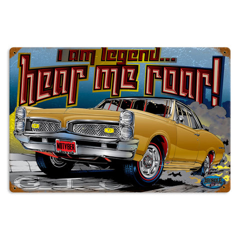 I Am Legend Vintage Sign Metal Sign