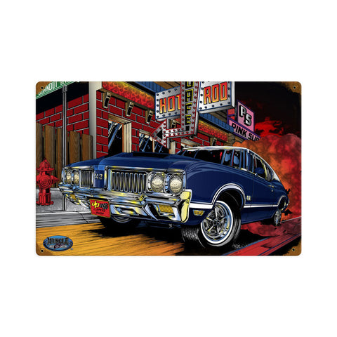 Olds 442 Vintage Sign Metal Sign