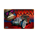 Rat Rod Voodoo Vintage Sign Metal Sign