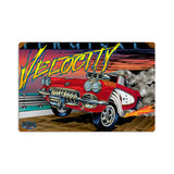 Terminal Velocity Vintage Sign Metal Sign