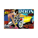 Rat Rod Hot Rods Vintage Sign Metal Sign