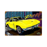 Adrenaline Vintage Sign Metal Sign