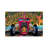 Street Legal Vintage Sign Metal Sign