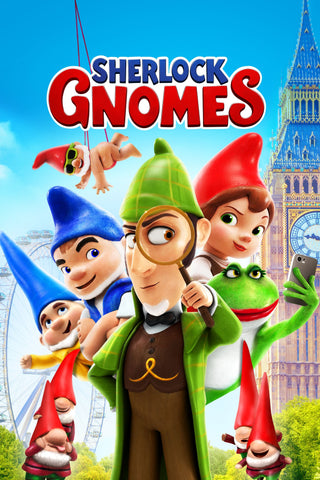Sherlock Gnomes Style E Movie Poster 11 x 17 inch