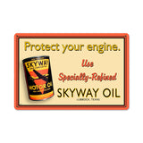 Skyway Oil Vintage Sign Metal Sign