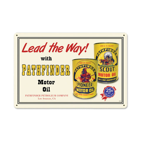 Pathfinder-Oil-Vintage-Sign-Metal-Sign