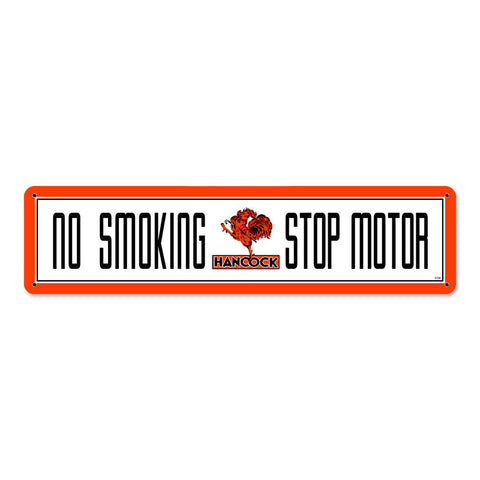 Hancock-No-Smoking-Vintage-Sign-Metal-Sign