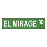 El Mirage Road Vintage Sign Metal Sign