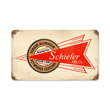 Schiefer Mfg Vintage Sign Metal Sign
