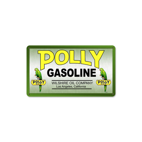 Polly Gas Vintage Sign Metal Sign