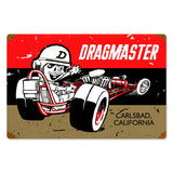 Drag Master Vintage Sign Metal Sign