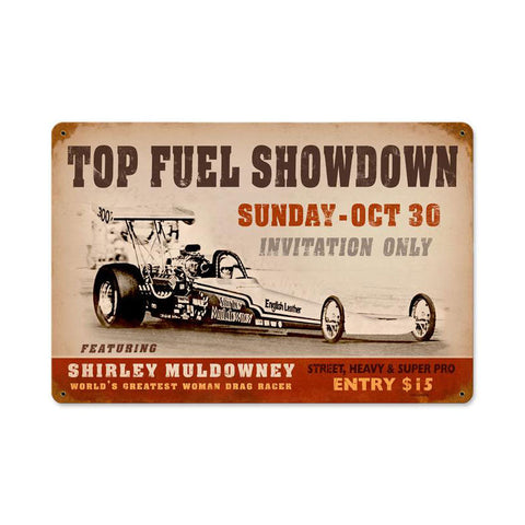 Top-Fuel-Showdown-Vintage-Sign-Metal-Sign