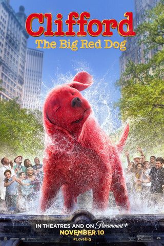 Clifford the Big Red Dog Style D Movie Poster 11 x 17 inch