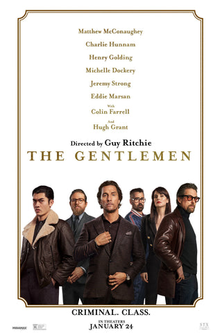 The Gentlemen Style E Movie Poster 27 x 40 inch