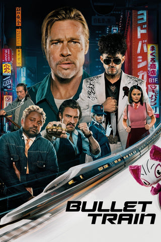 Bullet Train Style E Movie Poster 27 x 40 inch