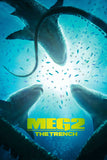 Meg 2: The Trench Style D Movie Poster 11 x 17 inch