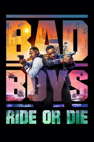 Bad Boys: Ride or Die Style A Movie Poster 27 x 40 inch
