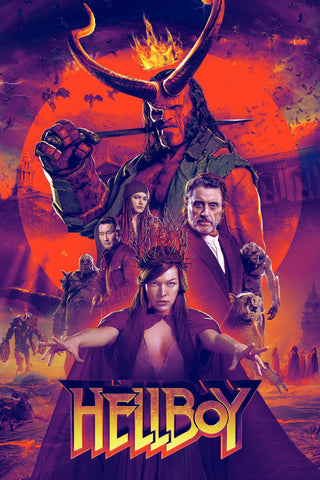 Hellboy Style B Movie Poster 27 x 40 inch
