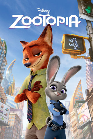 Zootopia Style B Movie Poster 11 x 17 inch
