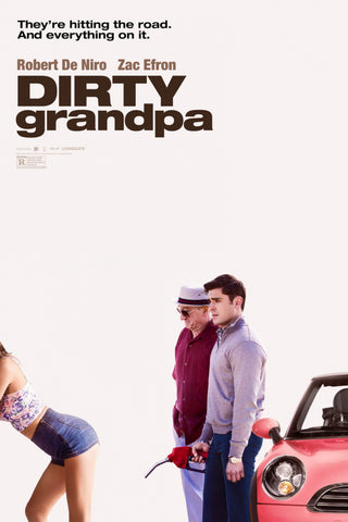 Dirty Grandpa Style D Movie Poster 11 x 17 inch