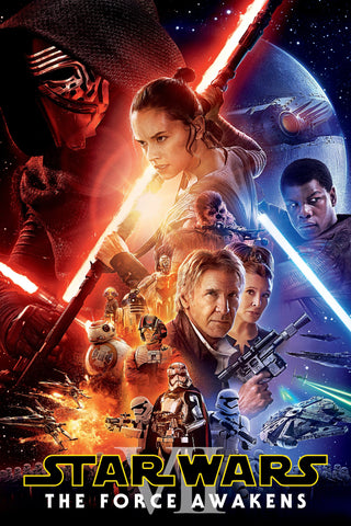 Star Wars: The Force Awakens Style D Movie Poster 11 x 17 inch