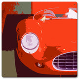 Ferrari Vintage Sign Metal Sign