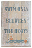 Swim Only Vintage Sign Metal Sign