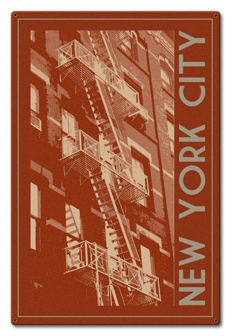 New-York-Stair-Vintage-Sign-Metal-Sign