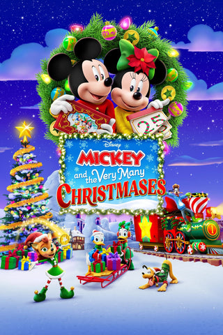 Mickey and the Very Many Christmases Style B Movie Poster 11 x 17 inch