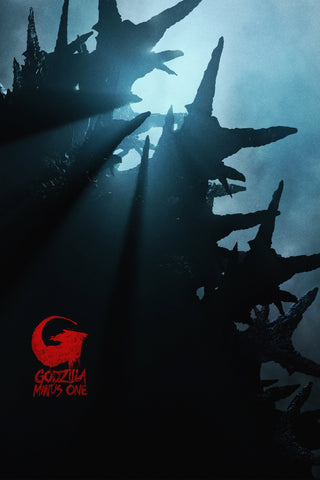 Godzilla Minus One Style E Movie Poster 11 x 17 inch
