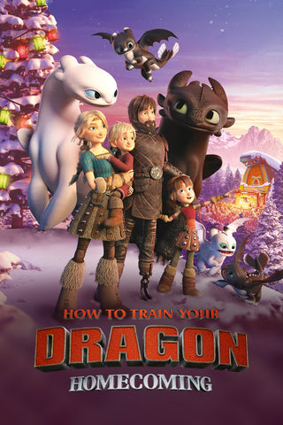 How to Train Your Dragon: Homecoming Style E Movie Poster 11 x 17 inch