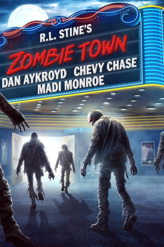 Zombie Town Style D Movie Poster 11 x 17 inch