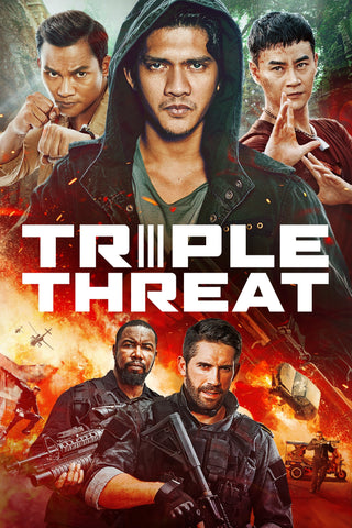 Triple Threat Style B Movie Poster 11 x 17 inch