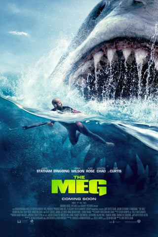 The Meg Movie Poster - 11 x 17 inch