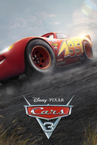 Cars 3 Style B Movie Poster 27 x 40 inch
