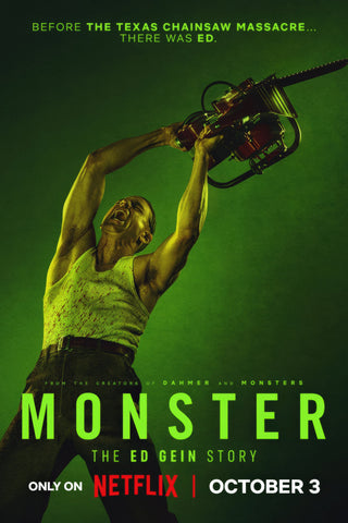 Monster: The Ed Gein Story Style: 3 - 11 x 17 inch. TV Show Poster