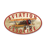 Aviation Gasoline Vintage Sign Metal Sign
