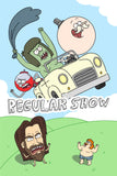 Regular Show Style: 2 - 11 x 17 inch. TV Show Poster