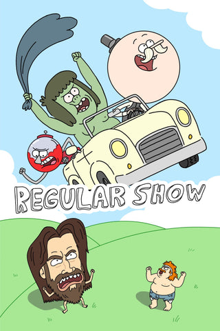Regular Show Style: 2 - 11 x 17 inch. TV Show Poster