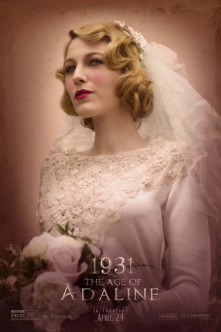 The Age of Adaline Style C Movie Poster 11 x 17 inch